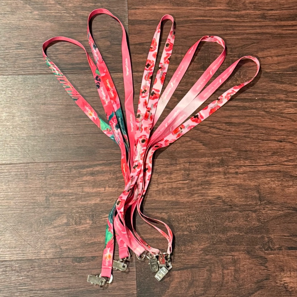 Tanger Floral Lanyards